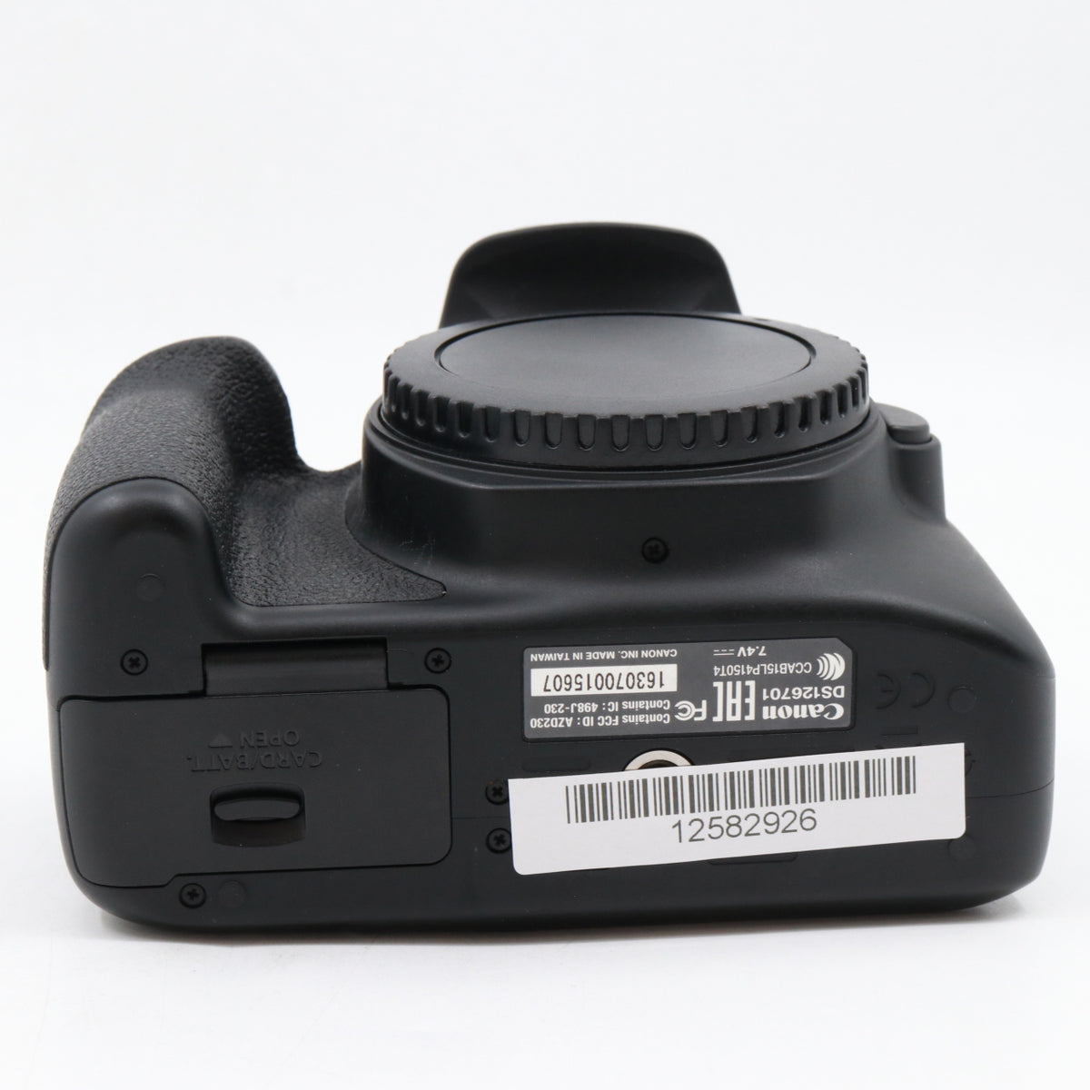Canon EOS 4000D body used