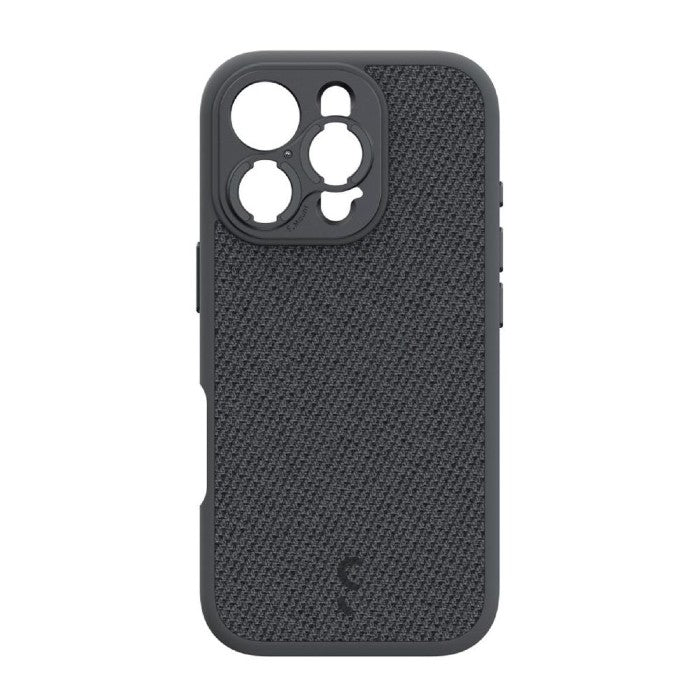 ShiftCam iPhone 16 Pro case Dark Grey Fabric + LensUltra 10x macro smartphone lens