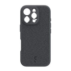 ShiftCam iPhone 16 Pro Case Dark Grey Fabric + LensUltra 16mm Wide angle