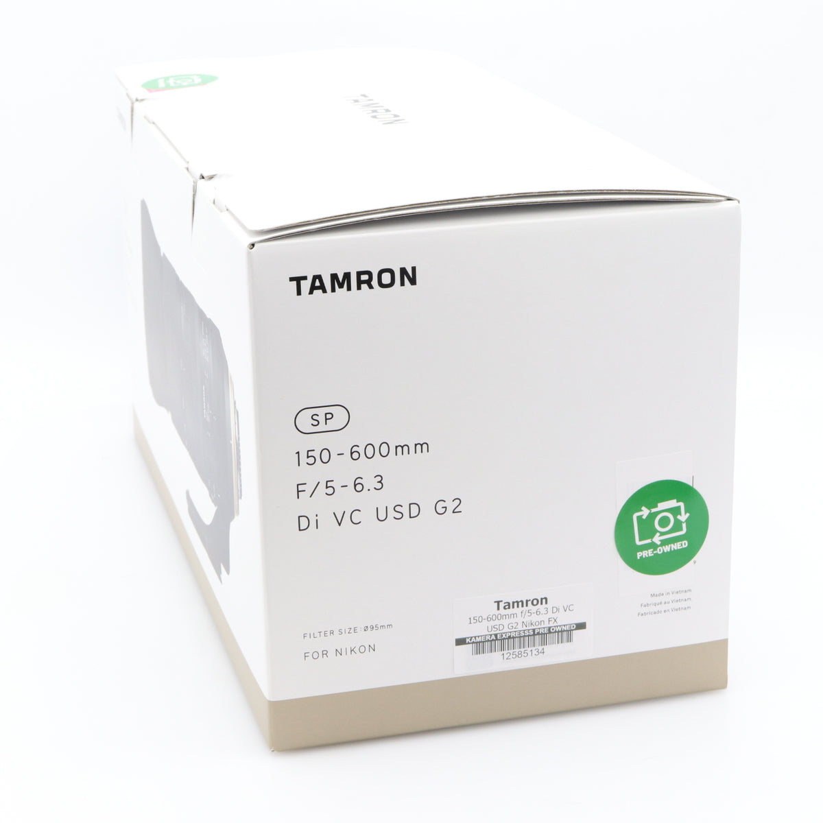Tamron 150-600mm f/5-6.3 Di VC USD G2 Nikon FX used