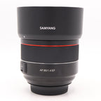 Samyang 85mm F/1.4 AF Canon EF used