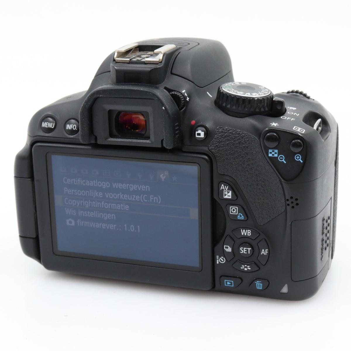 Canon EOS 650D body used