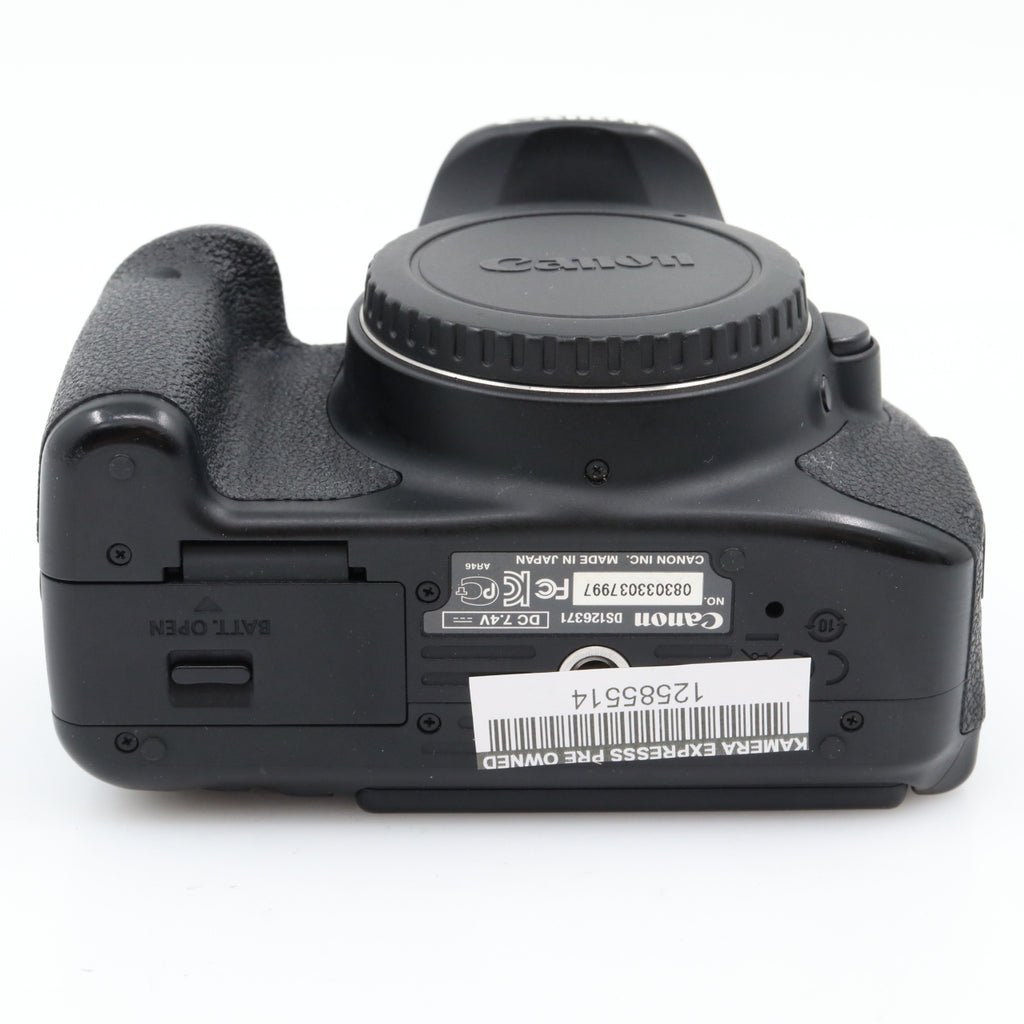 Canon EOS 650D body used