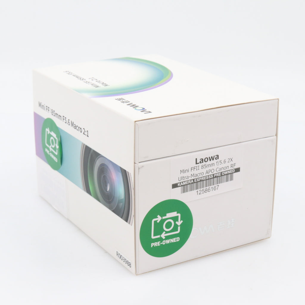 Laowa Mini FFII 85mm f/5.6 2X Ultra-Macro APO Canon RF used