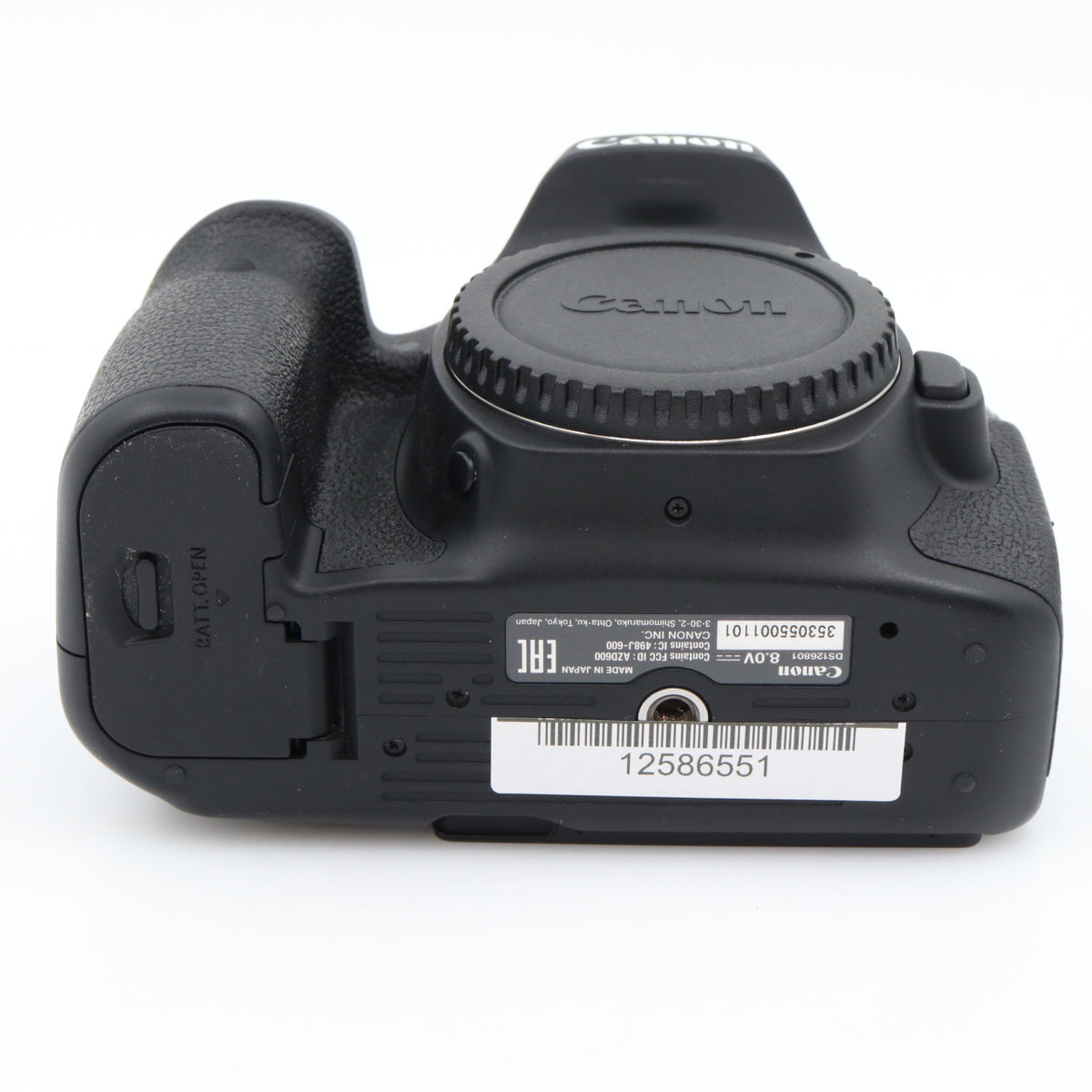 Canon EOS 90D body used