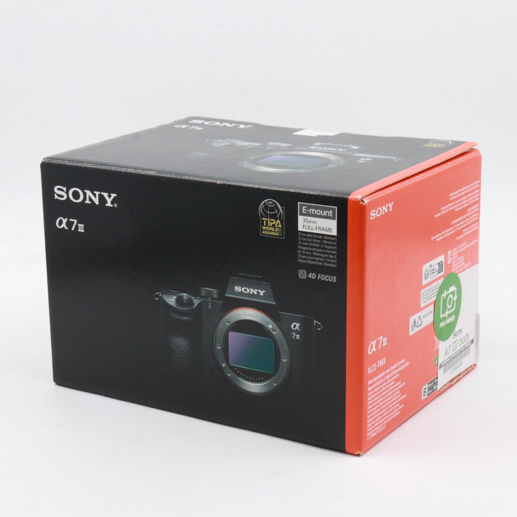 Sony A7 III body used
