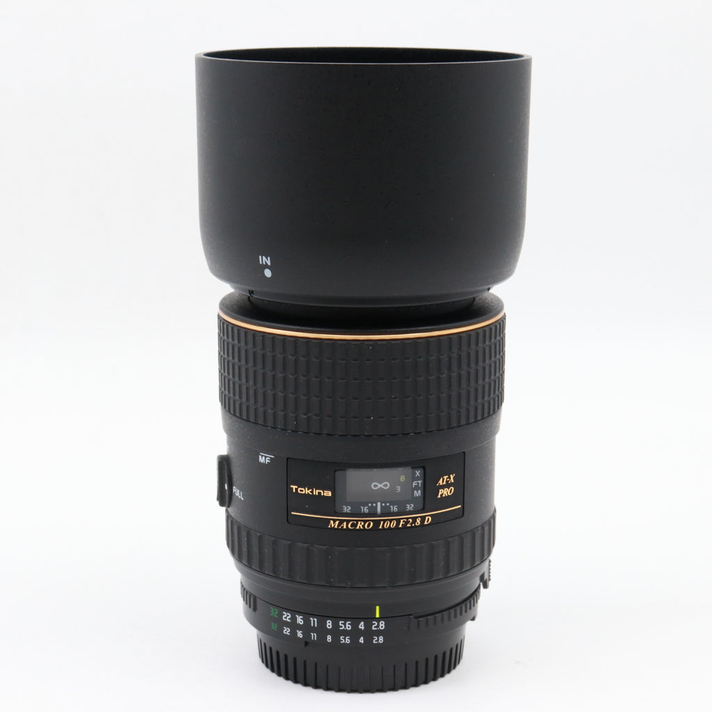 Tokina 100mm f/2.8 AT-X macro 1:1 Nikon FX used