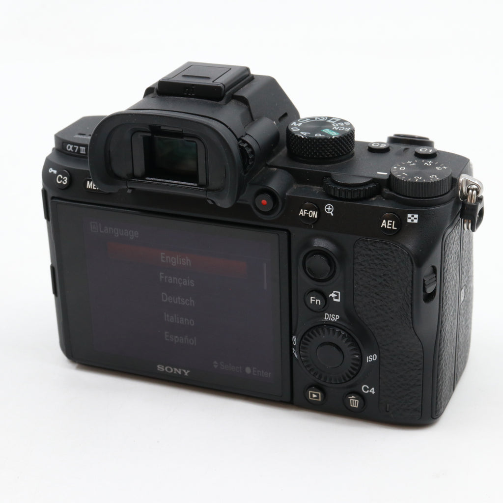 Sony A7 III body used