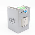 Canon EF 2x III Extender (teleconverter) used