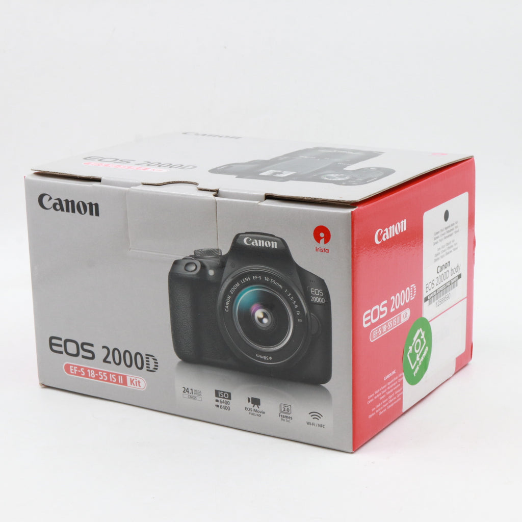 Canon EOS 2000D body used