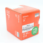 Sony FE 85mm f/1.8 used