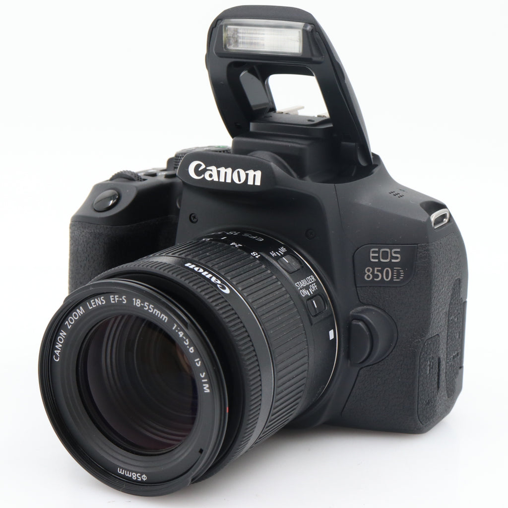 Canon EOS 850D + EF-S 18-55mm f/4-5.6 IS STM used
