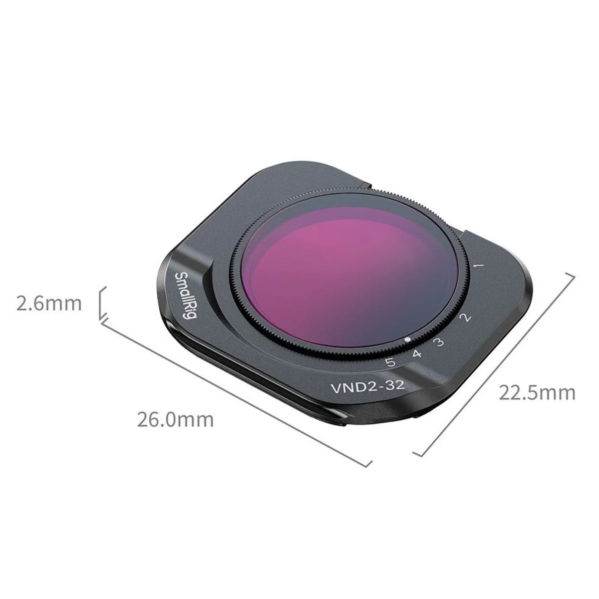 SmallRig 7110 VND Filter for Insta360 Luna Pro