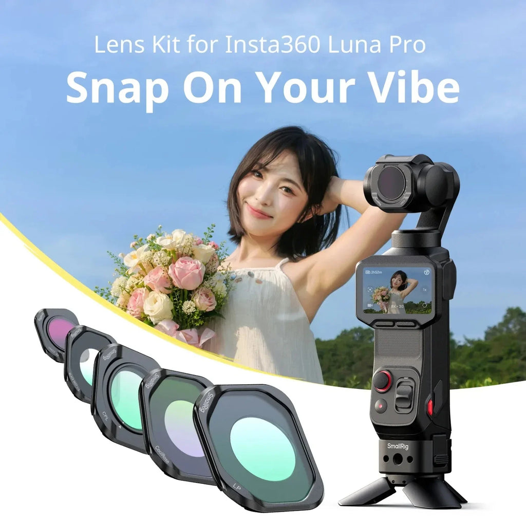SmallRig 7108 Light Pollution Filter for Insta360 Luna Pro