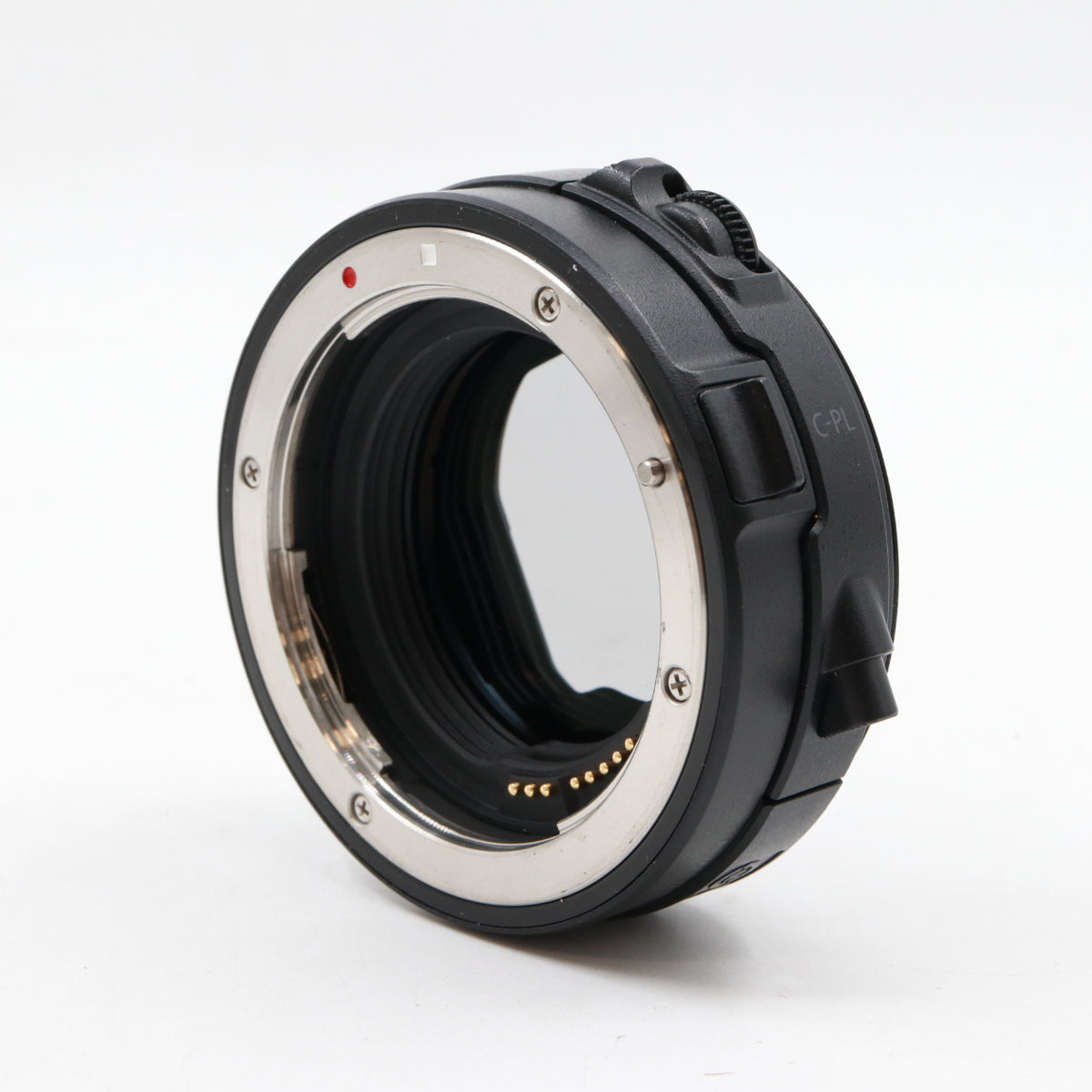 Canon EF - EOS R Mount Adapter with drop-in circular polarising filter A used