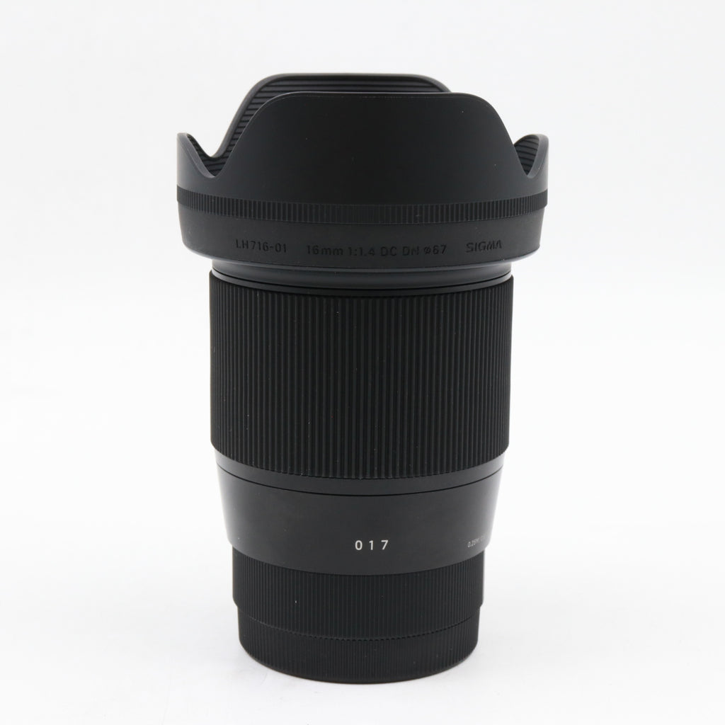 Sigma 16mm f/1.4 DC DN Contemporary Sony E used
