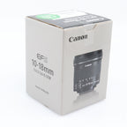 Canon EF-S 10-18mm f/4.5-5.6 IS STM used