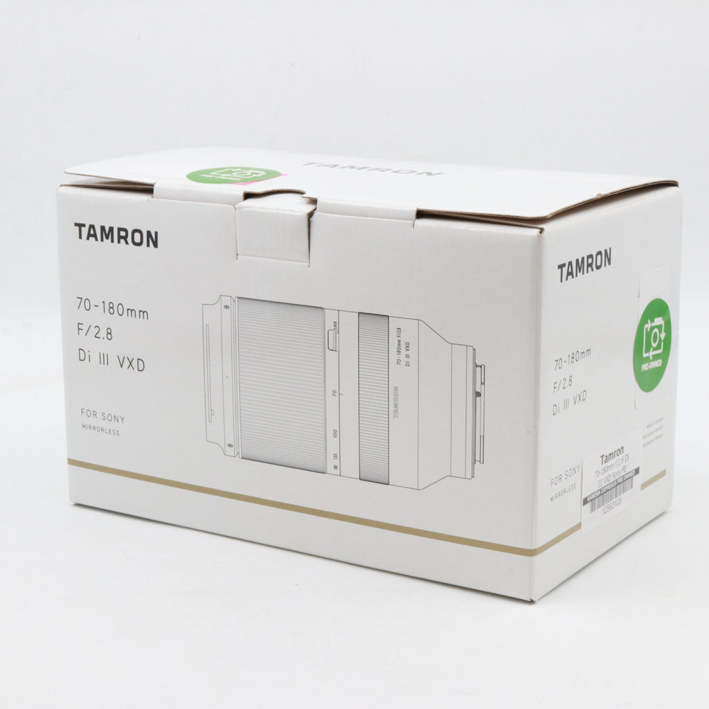 Tamron 70-180mm f/2.8 Di III VXD Sony FE used