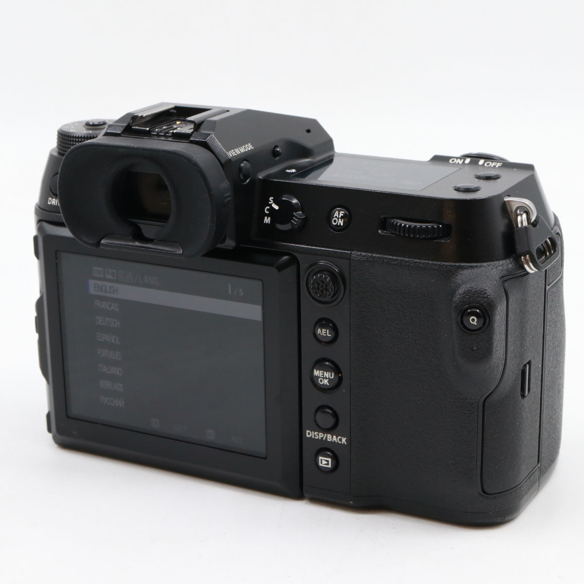 Fujifilm GFX 100S body used