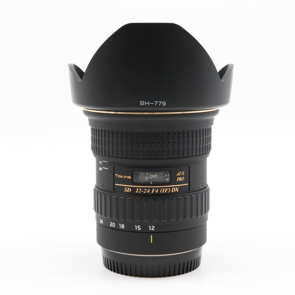 Tokina 12-24mm f/4 AT-X Pro SD IF DX II Canon used