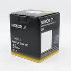 Nikon Z DX MC 35mm f/1.7 used