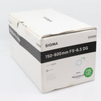 Sigma 150-600mm f/5-6.3 DG OS HSM Sports Canon used