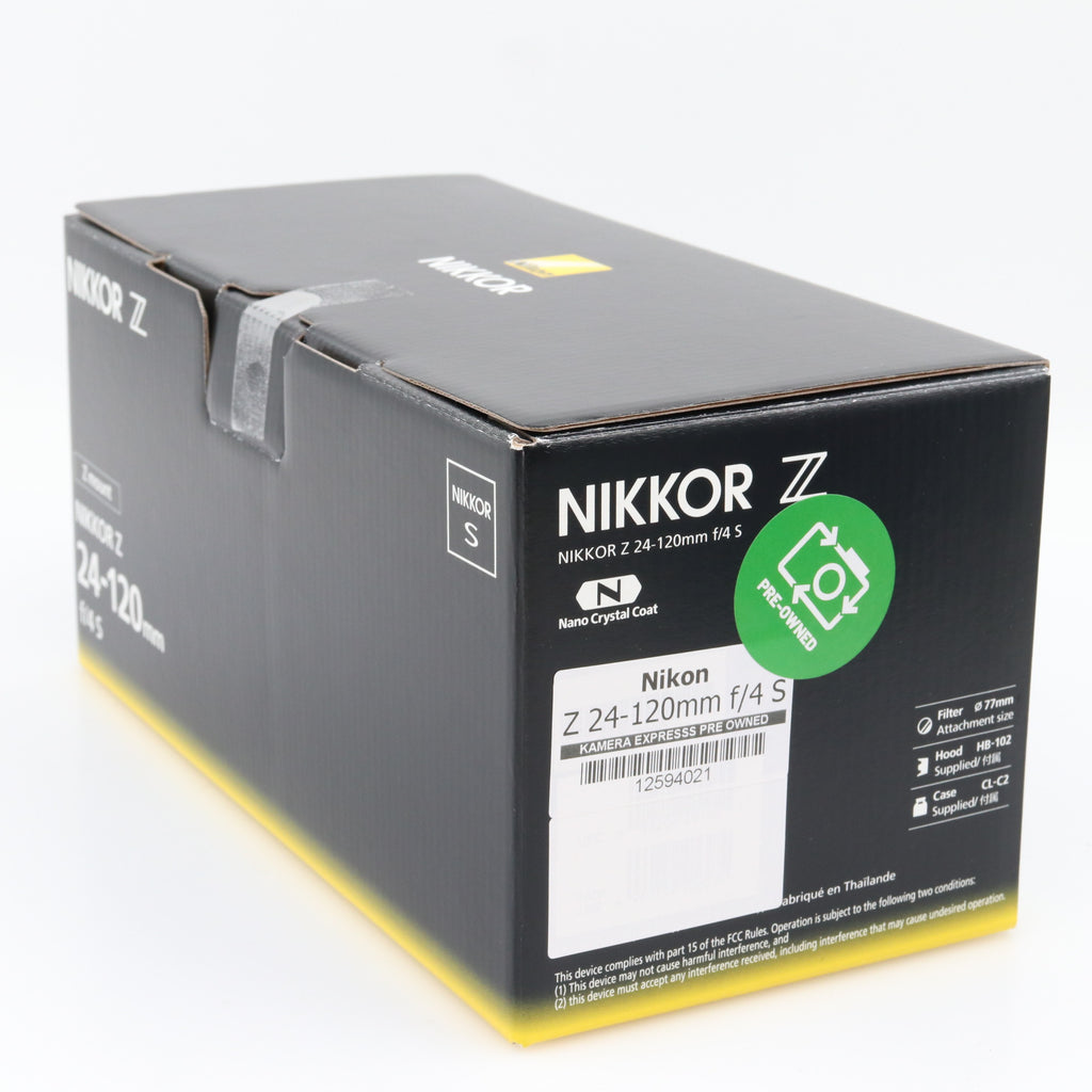 Nikon Z 24-120mm f/4 S used