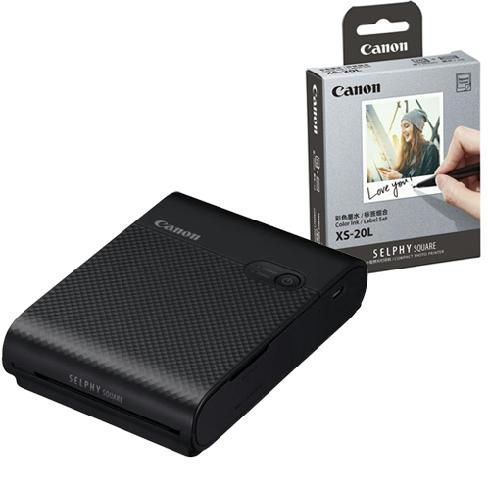 Canon SELPHY Square QX 10 Black + Paper 