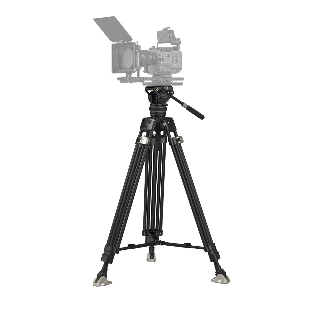SmallRig 3989 Heavy-Duty Carbon Fiber Tripod Kit