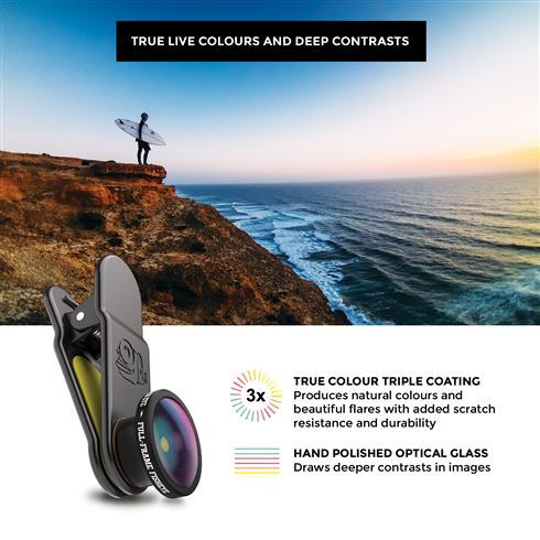 Black Eye Pro Full Frame Fish Eye Lens for Smartphone255555