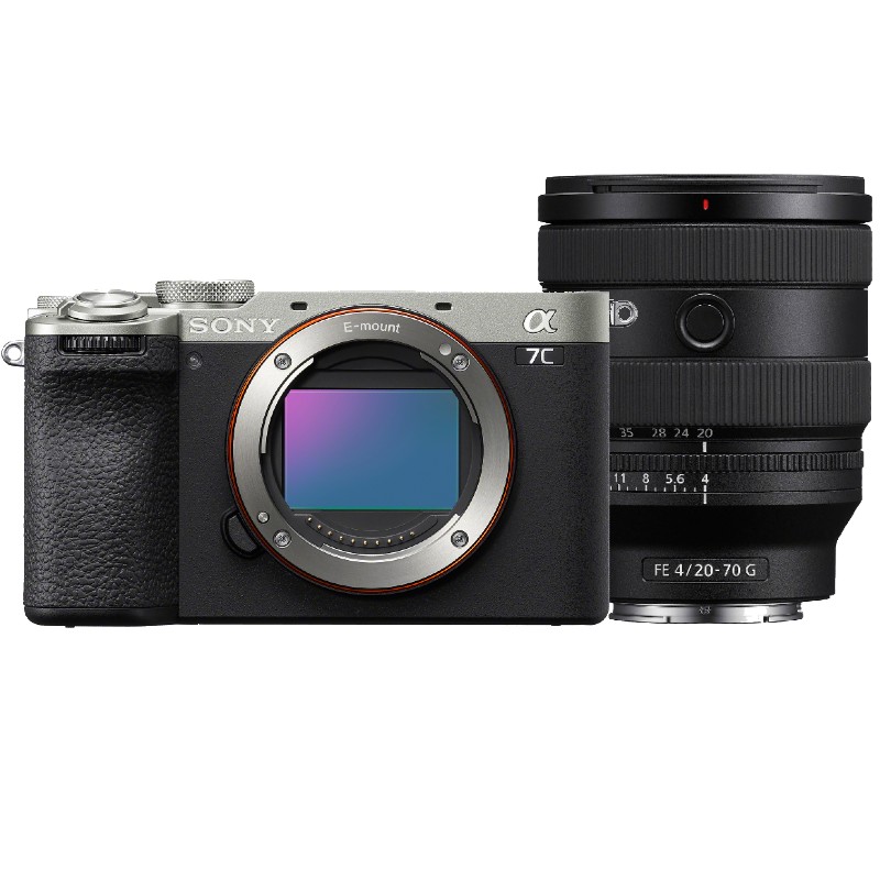 Sony A7C II silver + 20-70mm F/4.0 G