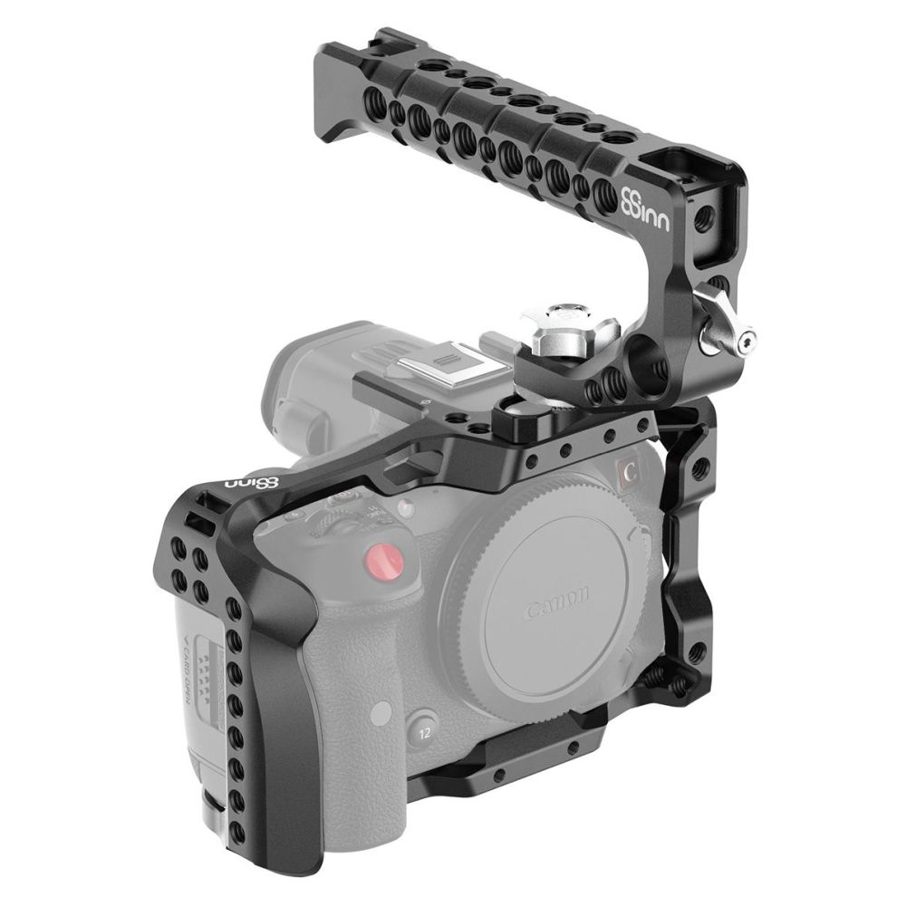 8Sinn Cage for Canon EOS R5C + 8Sinn Top Handle Scorpio (incl 8-AR28MMM)