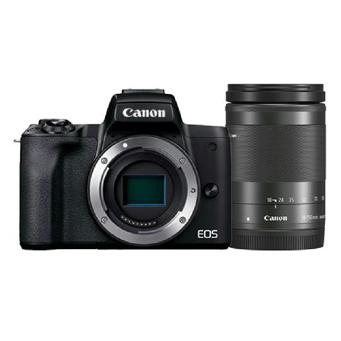 misdrijf Reiziger Wrak Canon EOS M50 mark II + 18-150 mm IS STM black - Photospecialist