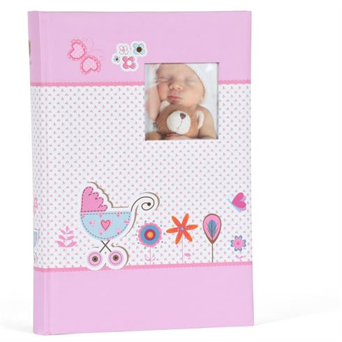Symptomen Verdeel Zeemeeuw Henzo Slip-in 300 Baby Moments Photo Album Pink - Photospecialist