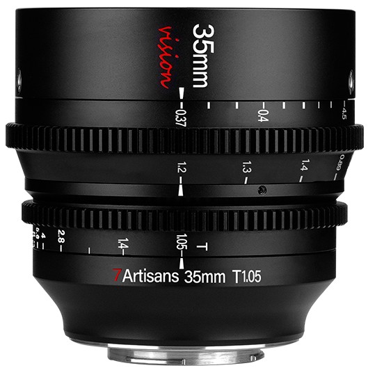 7artisans 35mm T1.05 Canon (EOS-R Mount) Black
