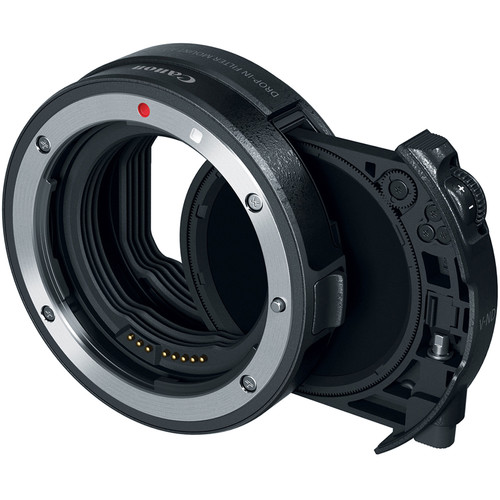Canon EF to RF Mount Adapter + Drop-In Variable ND Filter