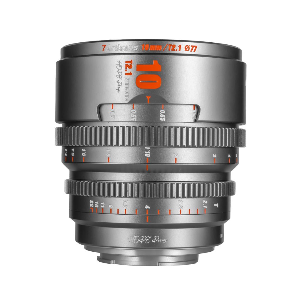 7artisans 10mm T2.1 Canon (EOS R-mount) Titanium Grey