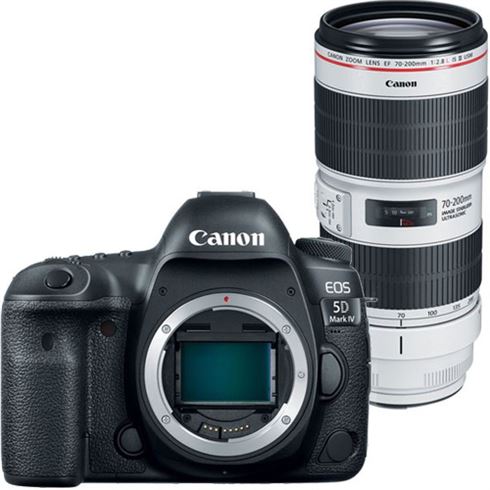 Maakte zich klaar Mangel silhouet Canon EOS 5D Mark IV + EF 70-200mm F/2.8L IS III USM Full Frame Sports Kit  - Photospecialist
