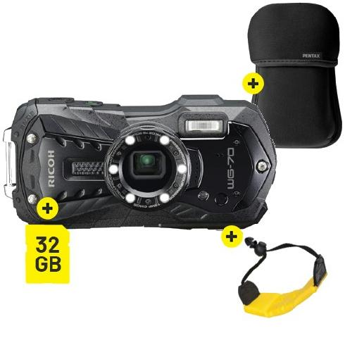 WG-60 GR II III Neoprene Camera Soft Case Pouch For PENTAX/RICOH WG-50 