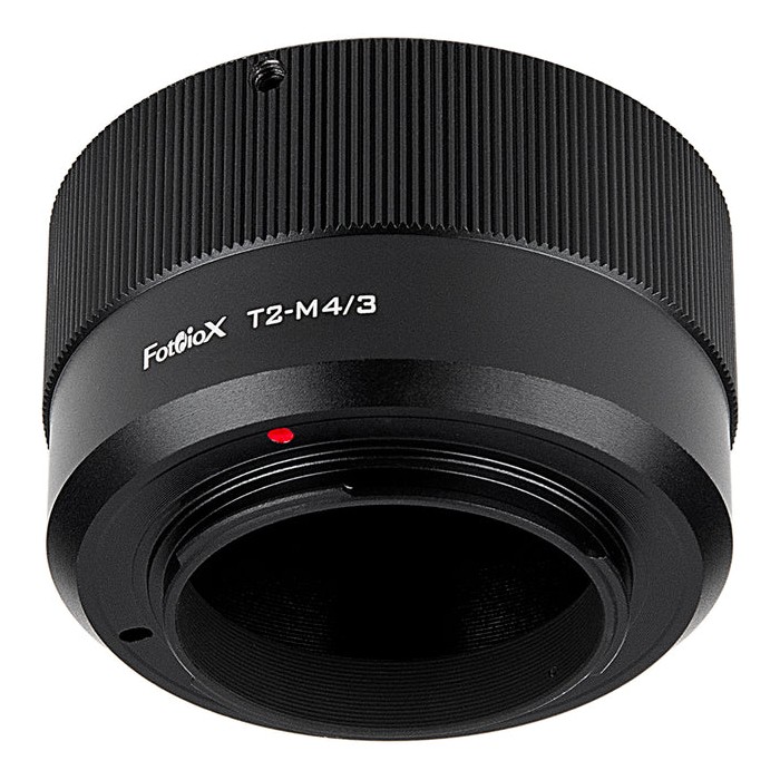 Fotodiox Lens Mount Adapter - T-Mount (T / T-2) Screw Mount SLR Lens to Micro Four Thirds (MFT, M4/3) Mount Mirrorless Camera Body