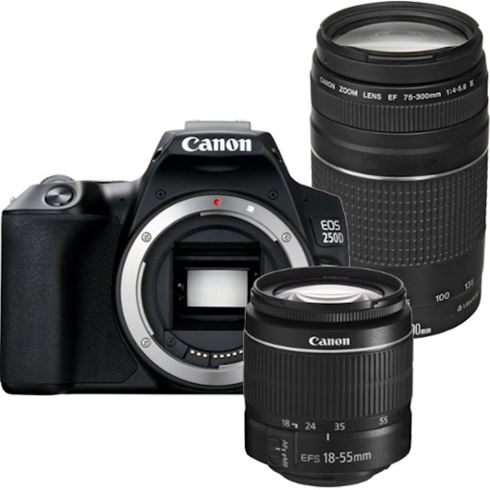 Canon EOS 250D + 18-55mm DC III + 75-300mm III - Photospecialist