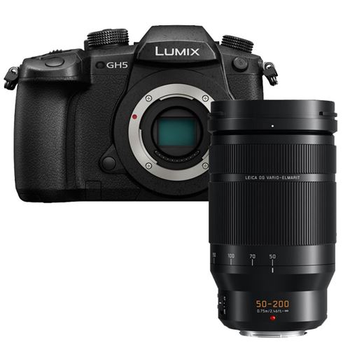 Grondwet buffet Andes Photospecialist - Panasonic Lumix DC-GH5 Black + 50-200mm Leica DG Vario  Elmarit