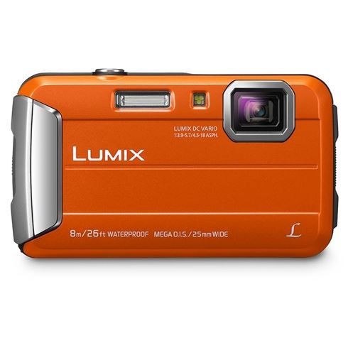 Panasonic Lumix  DMC-FT30 EG Orange inkl.32GB Komplettset Digitalkamera FT30 ** 
