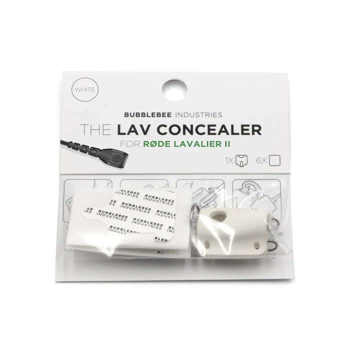 Bubblebee The Lav Concealer For Røde Lavalier II, White