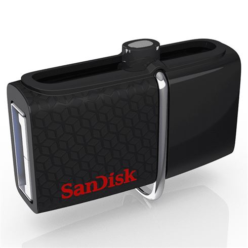 Reparation mulig bekræfte triathlete Sandisk Dual Drive Ultra 3.0 64GB USB -Micro USB 150MB lux - Photospecialist