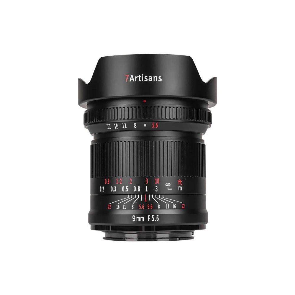 7artisans 9mm F/5.6 Panasonic/Leica/Sigma (L-mount), black
